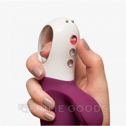 Кролик-вибратор Miss Bi от Fun factory (ежевичный) от sex shop primegoods фото 7