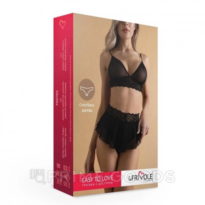 Игривые трусики с доступом и короткой юбочкой (Easy to love) (S/M; 42-44) от sex shop primegoods фото 2
