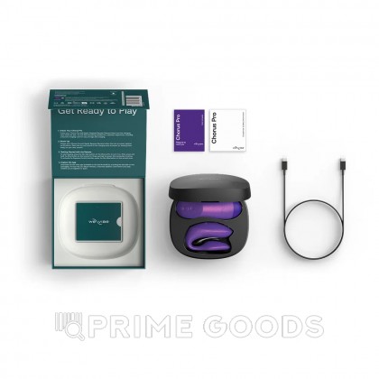 Вибратор для пар We-Vibe Chorus Pro фиолетовый от sex shop primegoods фото 3