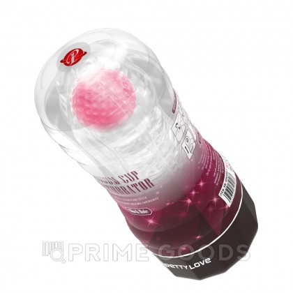 Мужской мастурбатор Black hole с внутренним стимулятором, розовый от sex shop primegoods фото 2