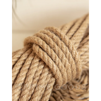 Джутовая веревка для шибари, 15 м от sex shop primegoods фото 3