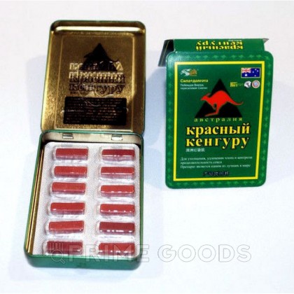 Мужской возбудитель - Красный Кенгуру от sex shop primegoods фото 2