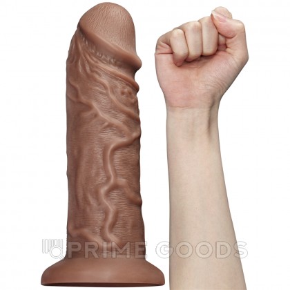 Фаллоимитатор на присоске Realistic Chubby Dildo (26,6 см) от sex shop primegoods фото 9