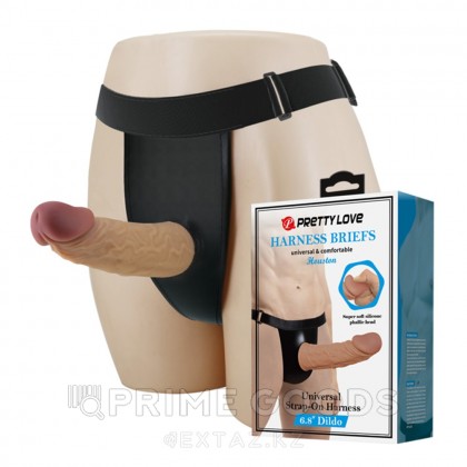 Страпон Houston (17,5*3,7 см) от sex shop primegoods фото 10