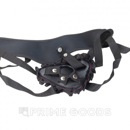 Пояс для страпона-чёрный от sex shop primegoods фото 5