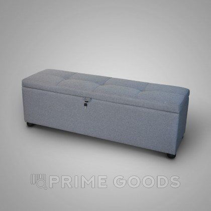 Мягкий диван-софа с полостью для хранения секс куклы (серый) от sex shop primegoods