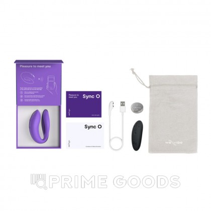 Вибратор для пар We-Vibe Sync O светло-фиолетовый от sex shop primegoods фото 7