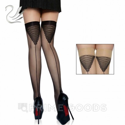 Чулки женские Beileisi черные  от sex shop primegoods фото 3