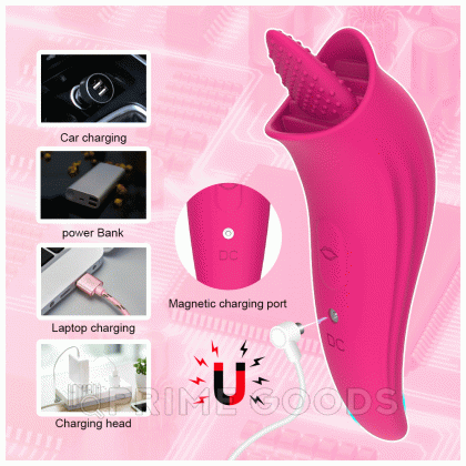 Клиторальный стимулятор с вибрацией от sex shop primegoods фото 4