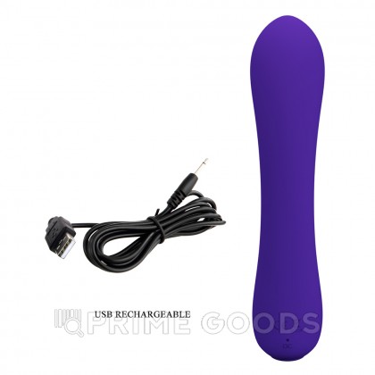 Вибратор Matt Super Soft (19 см) синий от sex shop primegoods фото 11