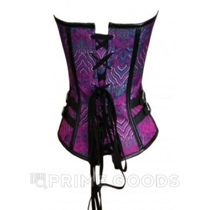Элегантный фиолетовый корсет 