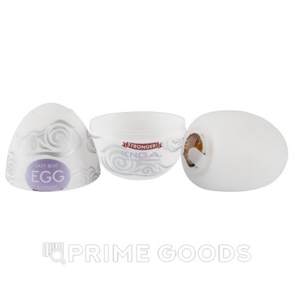 TENGA Egg Мастурбатор яйцо Cloudy от sex shop primegoods фото 5