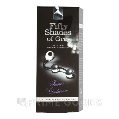 Вагинальные шарики Fifty Shades of Grey Inner Goddess металлические от sex shop primegoods фото 7