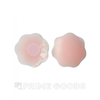 Пэстисы телесного цвета в форме цветка от sex shop primegoods фото 2