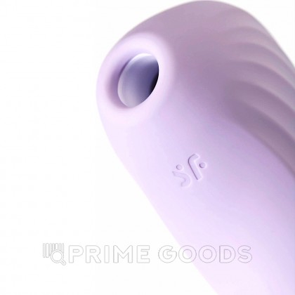 Вакуумный клиторальный стимулятор с вибрацией Pearl Diver Satisfyer сиреневый от sex shop primegoods фото 10