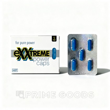 Биологически активная добавка к пище для мужчин eXXtreme power caps (5 шт.) от sex shop primegoods