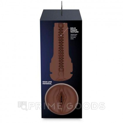 Мастурбатор Feel Stroker от KIIROO вульва (темно-коричневый) от sex shop primegoods фото 10