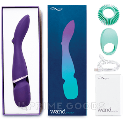 WE-VIBE Вибратор Wand фиолетовый от sex shop primegoods фото 9