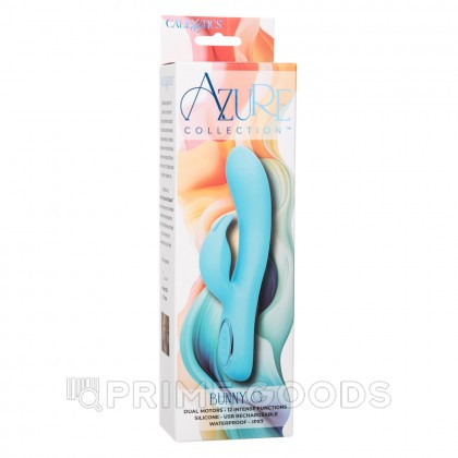 Кролик-вибратор Calexotics Bunny G голубой от sex shop primegoods фото 4
