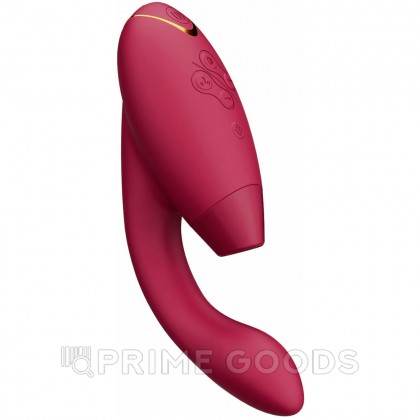 Бесконтактный клиторальный стимулятор Womanizer Duo 2, бордовый от sex shop primegoods