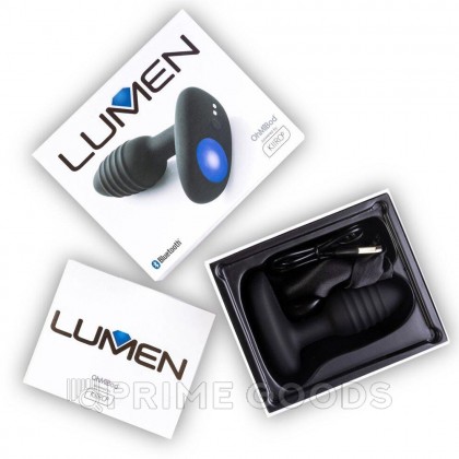 Интерактивный анальный плаг с вибрацией Lumen Ohmibod от KIIROO от sex shop primegoods фото 4