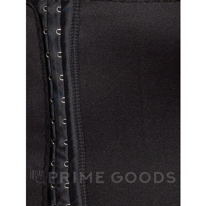 Эластичный утягивающий чёрный корсет под грудь, размер M от sex shop primegoods фото 5
