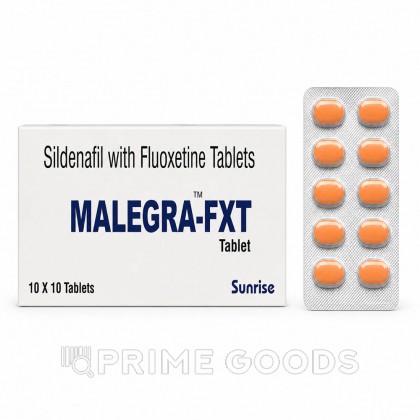 Препарат для усиления эрекции и продления полового акта Malegra FXT (10 таб.) от sex shop primegoods