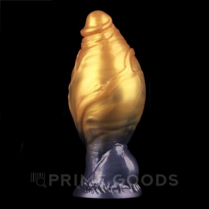 Фаллоимитатор надувной Lovetoy AerosX (12,2*4,5) с двойной плотностью, золотистый от sex shop primegoods фото 2