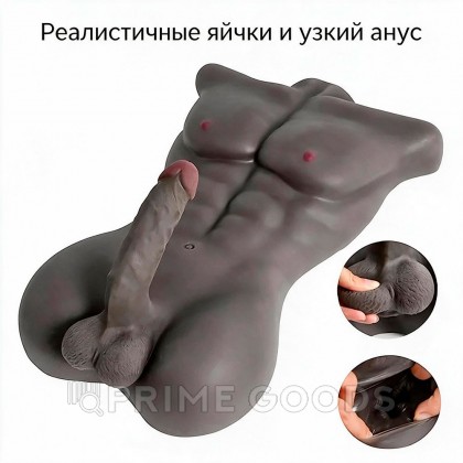 Спортивное мужское тело с фаллоимитатором (8,5 кг.) от sex shop primegoods фото 5