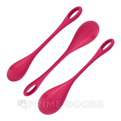 Набор вагинальных шариков Satisfyer Yoni Power 1 розовые от sex shop primegoods фото 2