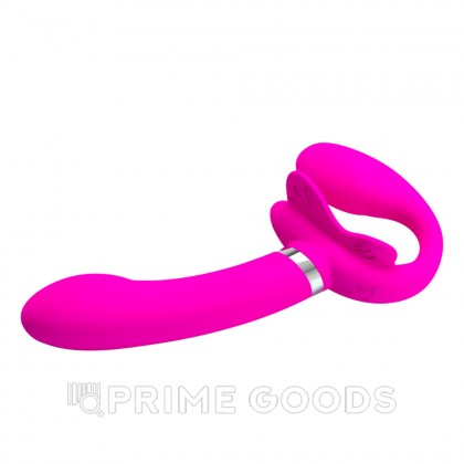 Безремневой страпон Valerie с вибрацией от sex shop primegoods фото 3