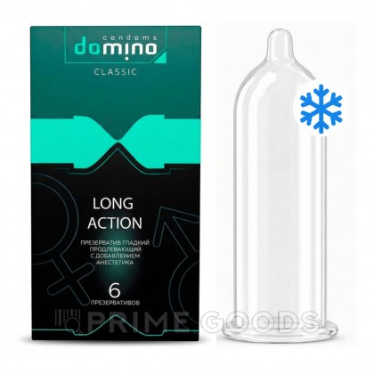 Презервативы DOMINO CLASSIC Long action, с эффектом продления, 6 шт от sex shop primegoods