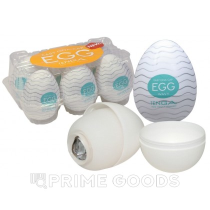МАСТУРБАТОР TENGA EGG WAVY - ОРИГИНАЛ от sex shop primegoods фото 3