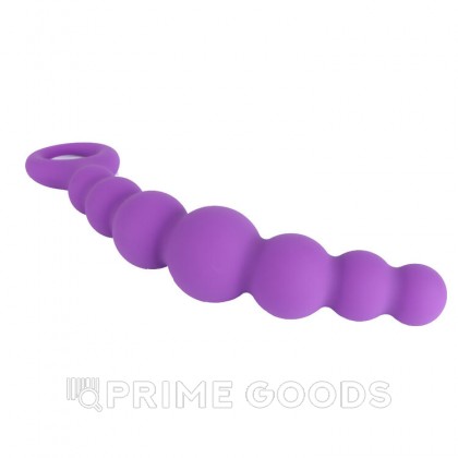 Анальная цепочка Bubble фиолетовая от Alive от sex shop primegoods фото 2
