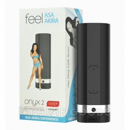 KIIROO Мастурбатор для секса на расстоянии Onyx 2 Asa Akira от sex shop primegoods