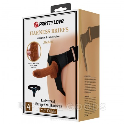 Страпон Micheal (на присоске) от sex shop primegoods фото 7