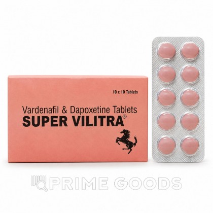 Препарат для усиления эрекции и продления полового акта Vilitra 80 mg (10 шт.) от sex shop primegoods