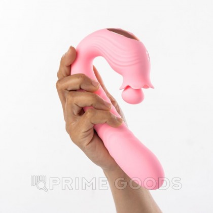 Вибратор Selove Campanula розовый от sex shop primegoods фото 2