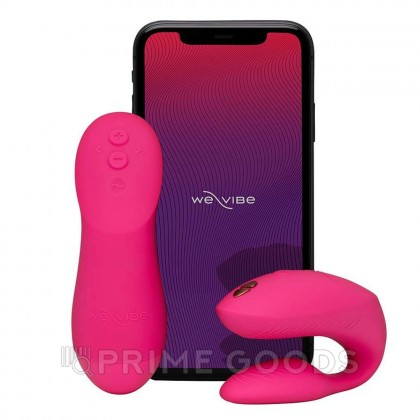 Вибратор для пар We-Vibe Chorus Pro розовый от sex shop primegoods фото 3
