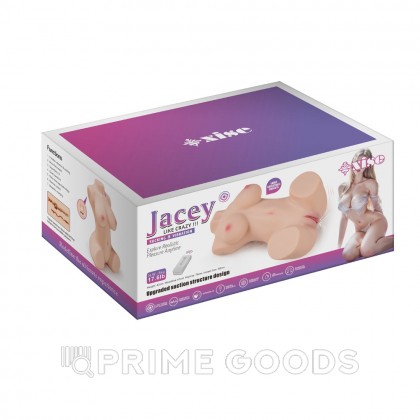 Сексуальное женское тело с вибрацией и функцией всасывания Jacey от sex shop primegoods фото 5