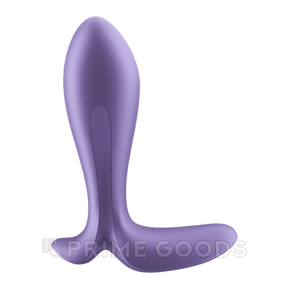 Анальный виброплаг Satisfyer Intensity Plug фиолетовый (Connect App) от sex shop primegoods фото 8