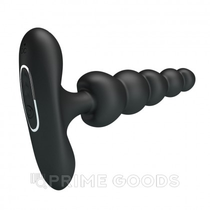 Анальный вибростимулятор «Corban» черный от sex shop primegoods фото 3