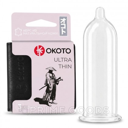 Презервативы OKOTO Ultra Thin №3 в кейсе от sex shop primegoods