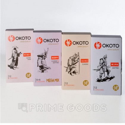 Презервативы OKOTO DOTTED  текстурированной поверхностью  от sex shop primegoods фото 2
