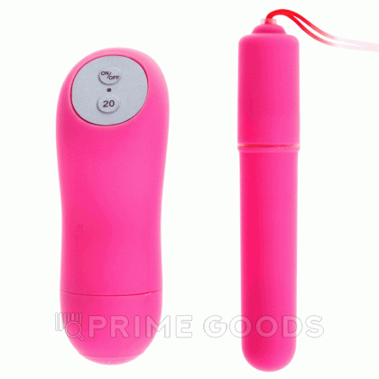 Вибропуля с ДУ «Magic X20» от Baile, розовая   от sex shop primegoods