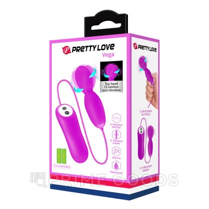 Мини вибратор Vega с пультом управления от sex shop primegoods фото 6