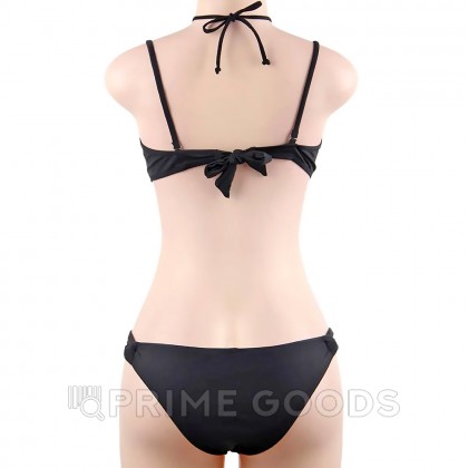 Купальник с завязками на шее Mesh Black (S) от sex shop primegoods фото 4