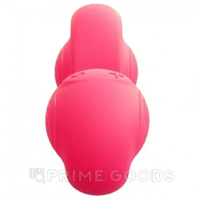 Вибромассажер для двойной стимуляции Snail Vibe розовый от sex shop primegoods фото 10