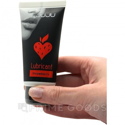 Съедобный лубрикант JUJU Клубничка 50 мл от sex shop primegoods фото 4