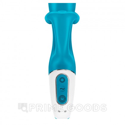 Вибратор-кролик Embrace me berry Satisfyer, бирюзовый - primegoods.kz фото 7 Вибратор-кролик Embrace me berry Satisfyer, бирюзовый от sex shop primegoods фото 7